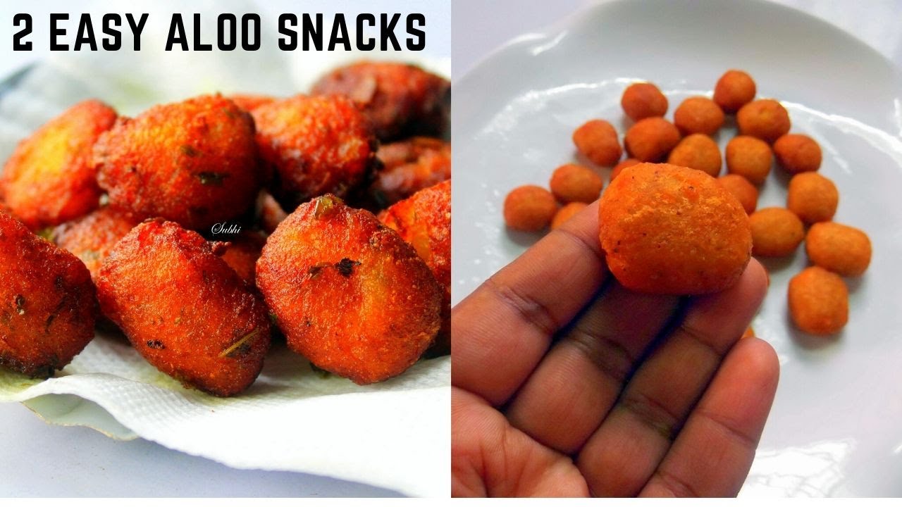 2 Quick & Easy Aloo Snacks In Lockdown|Easy recipes in Lockdown - YouTube
