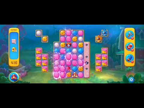 Fishdom Easy Level 15784 (with full seashell [Super Lightning] & timed ...