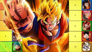 THE TOP 10 BEST DOKKANFEST EZA TURS TIER LIST! AUGUST 2022! (DBZ: Dokkan Battle)