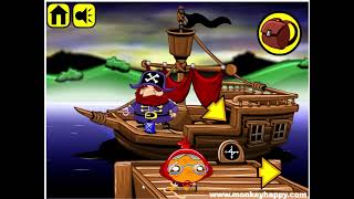 Monkey Go Happy Stage 57 walkthrough - pencilkids