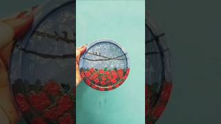 DIY Wall hanging craft #craft# wall hanging craft #diy#papercraft#handmade#flower#craft ideas#viral