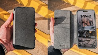 Nomad Modern Leather Folio for iPhone 15 Pro Max *PREMIUM LEATHER!