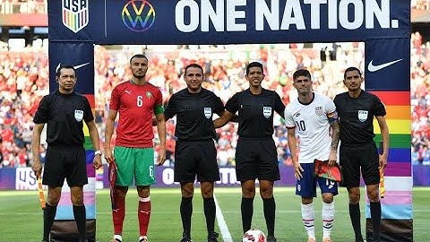 ملخص مباراة المغرب و أمريكا /مباراة ودية / usa vs morocco