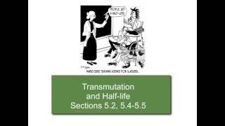 transmutation and halflife