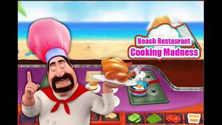 Beach Restaurant Cooking Madness Kids games screenshot 4