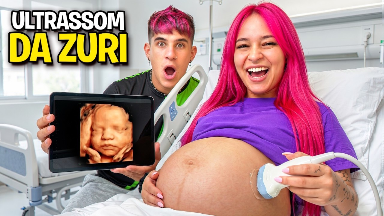 VIMOS O ROSTO DE VERDADE DA ZURI *ultrasom 8d