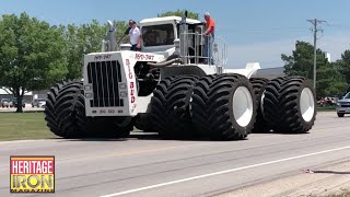 Big Bud 747 - the world's LARGEST ag tractor gets NEW shoes!