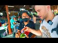 REAL Thai Street Food! / Local Market Tour in Bangkok / Travel in Thailand 2023