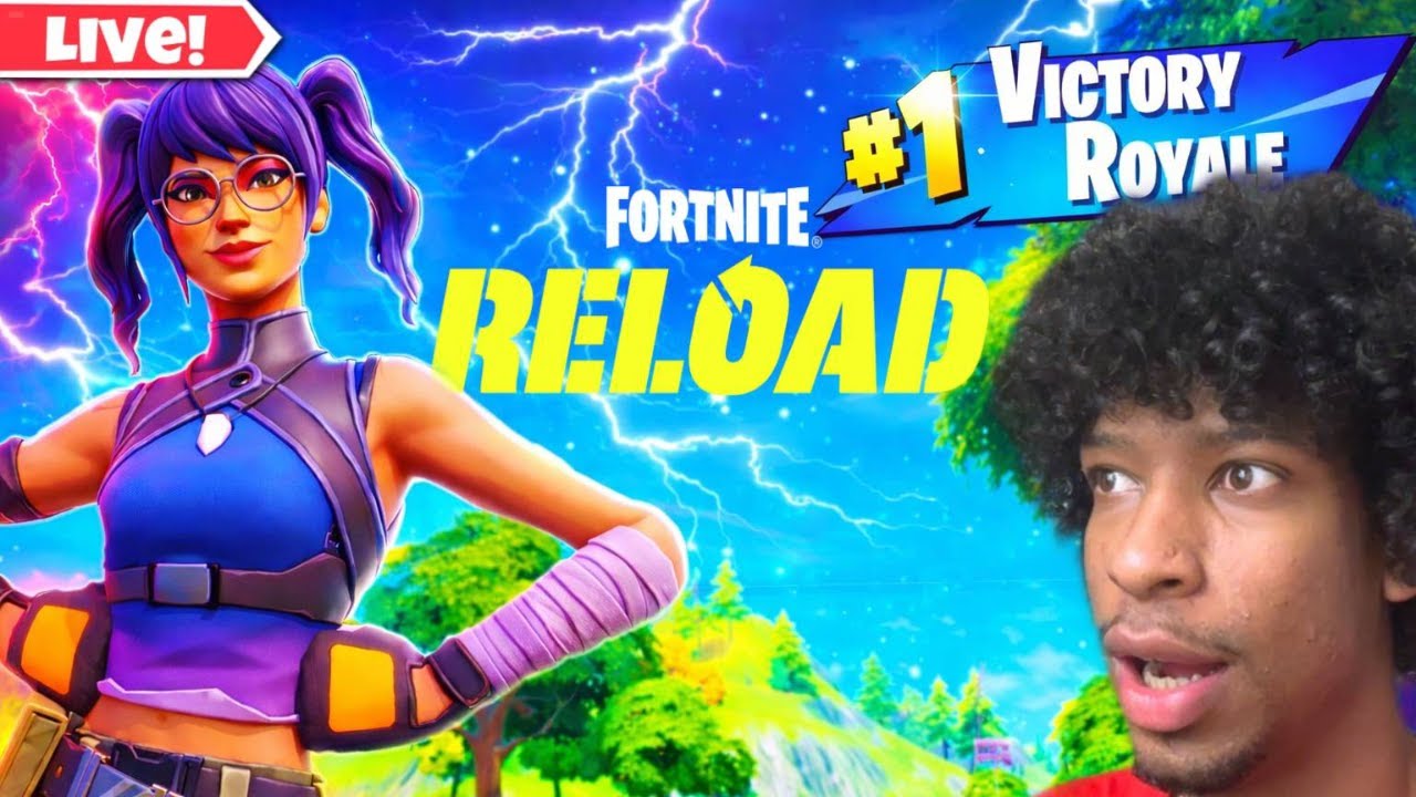 🔴Live - Winning Fortnite Reload games!
