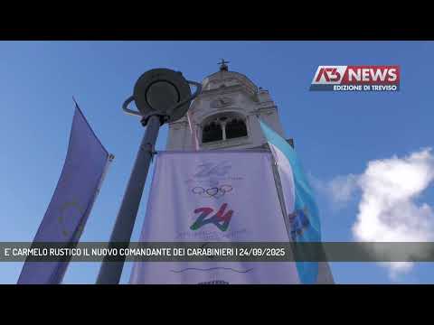 E' CARMELO RUSTICO IL NUOVO COMANDANTE DEI CARABINIERI | 24/09/2025