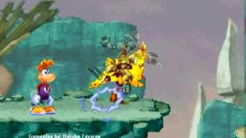 Rayman 3 (GBA) - Haunted Dreams - Vertigo Wastes