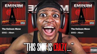 this is actually INCREDIBLE... EMINEM - THE EMINEM SHOW (album reaction)