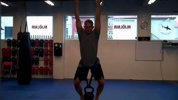 Steve Maxwell:  Weighted Chin-Up 36kg
