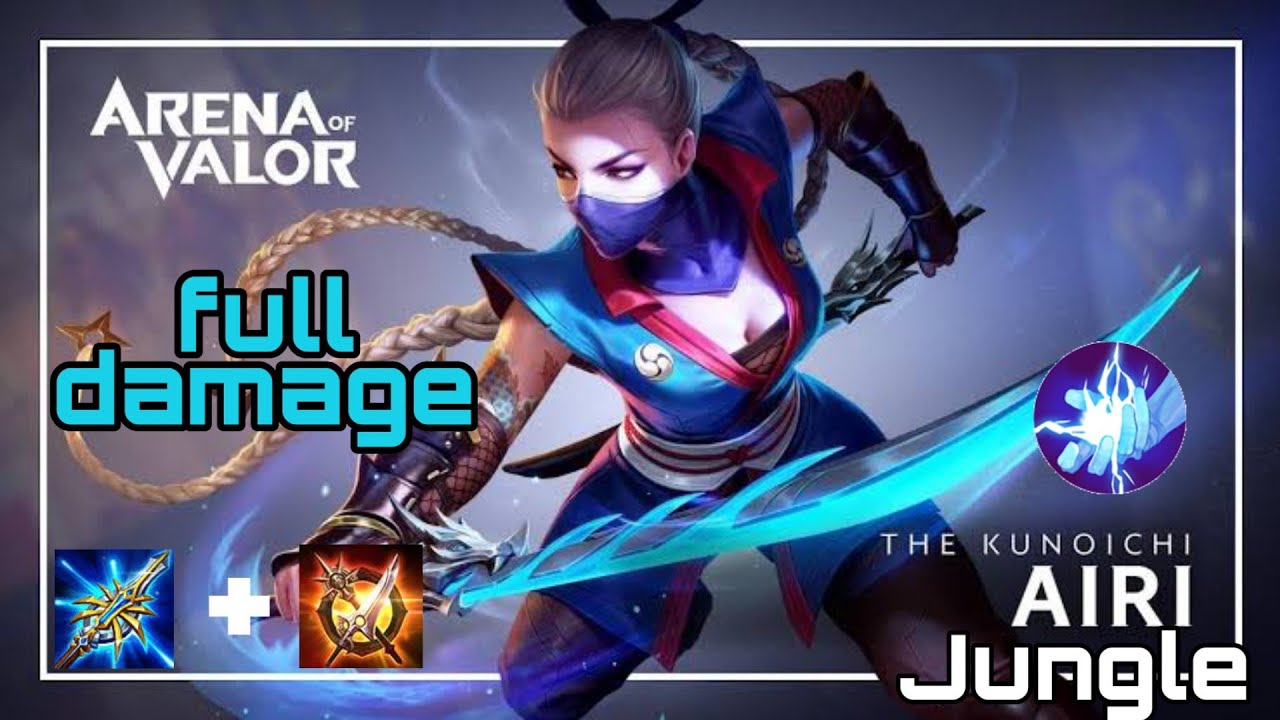 aov airi jungle |liên quân airi |傳說對決 |rov