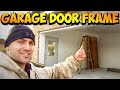 How To Frame A Garage Door Opening For An Overhead Garage Door