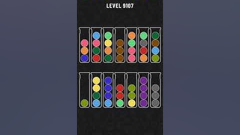 Ball Sort Puzzle Level 9107