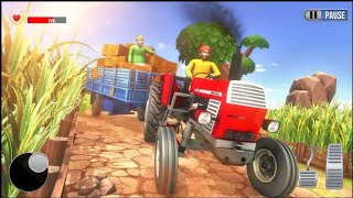 Real Indian tractor Torlly Farming Games - Tractor Driving Simulator 18  - #game #farminggames #fs screenshot 2