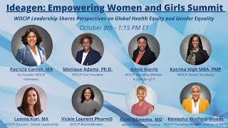 Women of Color in Pharma Leadership - WOCIP - during Ideagen's Empowering Women & Girls Summit