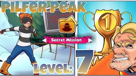 Robbery Bob 2: Secret Mission Level 7 (Pilfer Peak) 2021