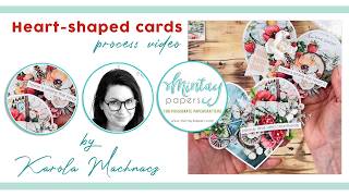Heart-shaped cards | Process Video by Karola Machnacz