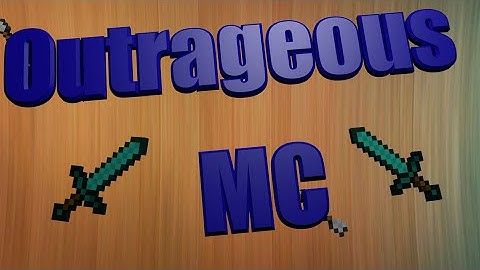NEW KIT PVP SERVER | OUTRAGEOUSMC | JOIN NOW!