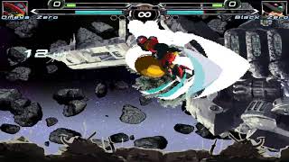 MUGEN AI Match #10 - ✮Omega Zero vs, Black Zero✮
