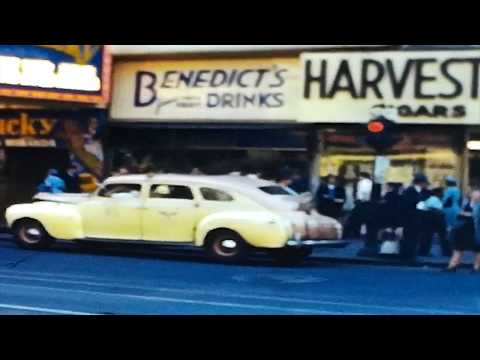 New York City 1946 Vintage 8mm Film Found Footage Roxy Theatre Times Square