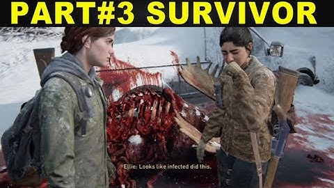 The Last of Us 2 Survivor Mode The Patrol NO LISTEN MODE Walkthrough Part 3