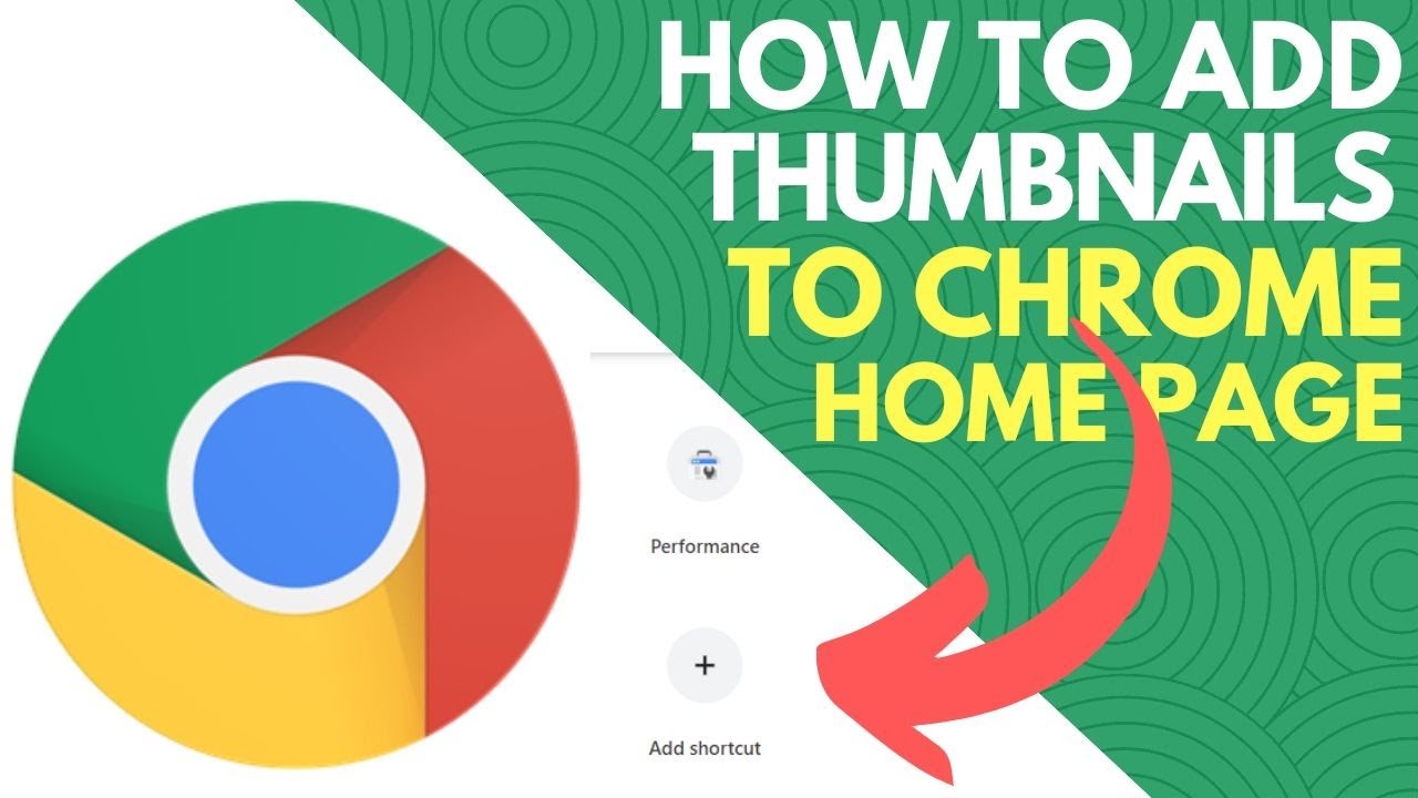 How To Add Thumbnails To Google Chrome Homepage YouTube