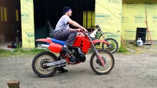 1986 cr500 start