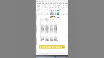 How to remove gridlines in Excel. Are you team gridlines or no gridlines? 🤓 #excel #tutorial