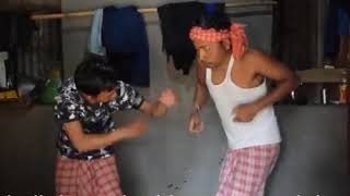 Lila ni comedy dance ll kailai panda special music ksf ll lila  and Samir  ll kokborok start