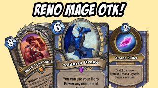 Hearthstone - THIS INTERACTION FEELS ILLEGAL!!! INFINITE MACHINE GUN MAGE!!!