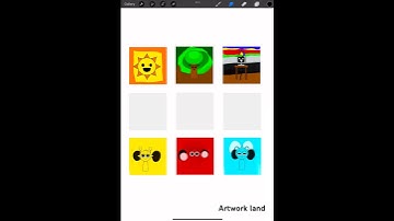 Sprunki characters mixing #art #satisfying #sprunki #colormixing #shorts #digitalart #procreate #art