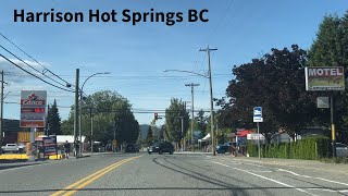 Driving around in Harrison Hot Springs on a Beautiful Sunny Day!
