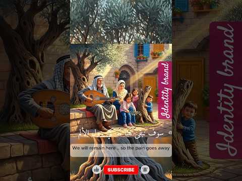 سوف نبقى هنا بالذكاء الاصطناعي مكتوبة ومترجمة سوف نبقى هنا اكسبلور ترند Palestine الاقصى 