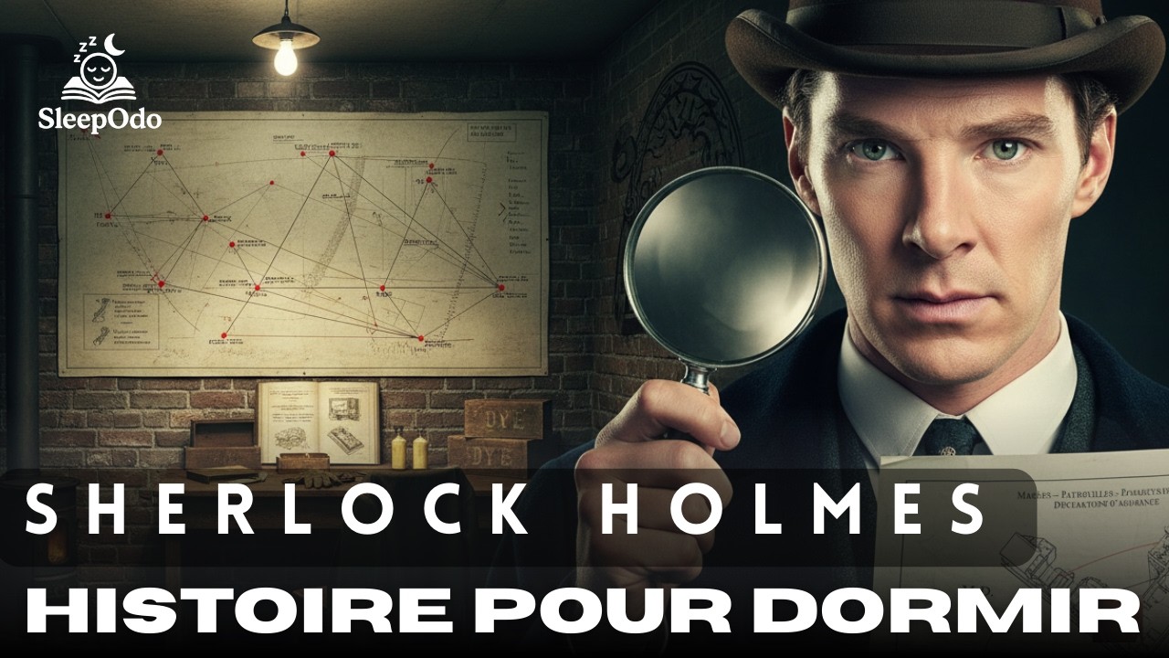 Sherlock Holmes | 3H30 | Labyrinthe de la Mort | Histoire pour dormir🌙 | Récit apaisant | Voix Homme