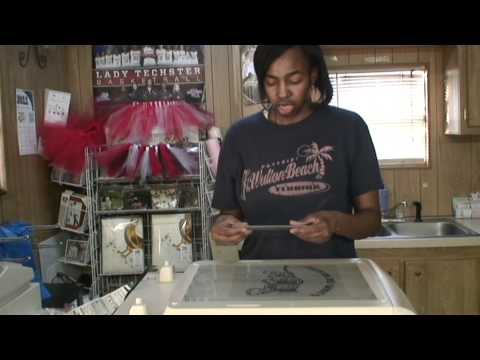How to Print T-Shirts--Using a Yudu as an Exposure Unit