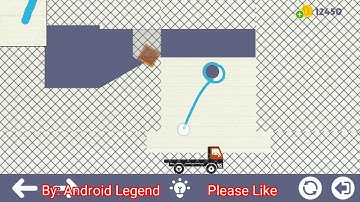 Brain Physics level 121, map 1 brain on physics Boxs level 121 Android Solution