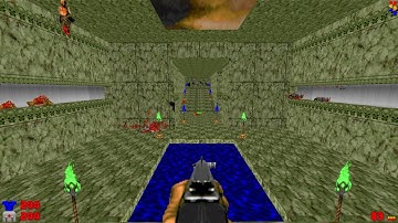 DOOM MOD FAST MONSTERS WSARENA2 MAP 01 aka WSARENA E1M1 By Walter D Sanz TO MODS 1 SAME WAD END