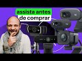 WebCam Logitech é boa? Melhor C920, C922 1080p, Brio 4k, C270, C505 ou StreamCam /  Review