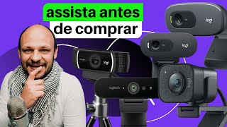 WebCam Logitech é boa? Melhor C920, C922 1080p, Brio 4k, C270, C505 ou StreamCam /  Review