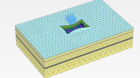 المحاضرة (18) : Plaxis 3D - Retaining structures and Shoring systems for deep excavation - Part (2)