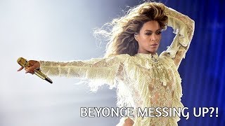 Beyonce's Biggest FAILS! (Lip-syncing, props breaking, falls!)