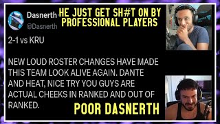 Tarik Reacts To FNS Explaining Dasnerth Ranked Beef With KRU Players