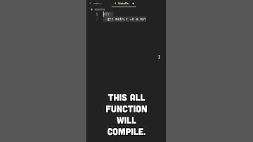 Learn Makefile in 30 Seconds! #shorts #programming