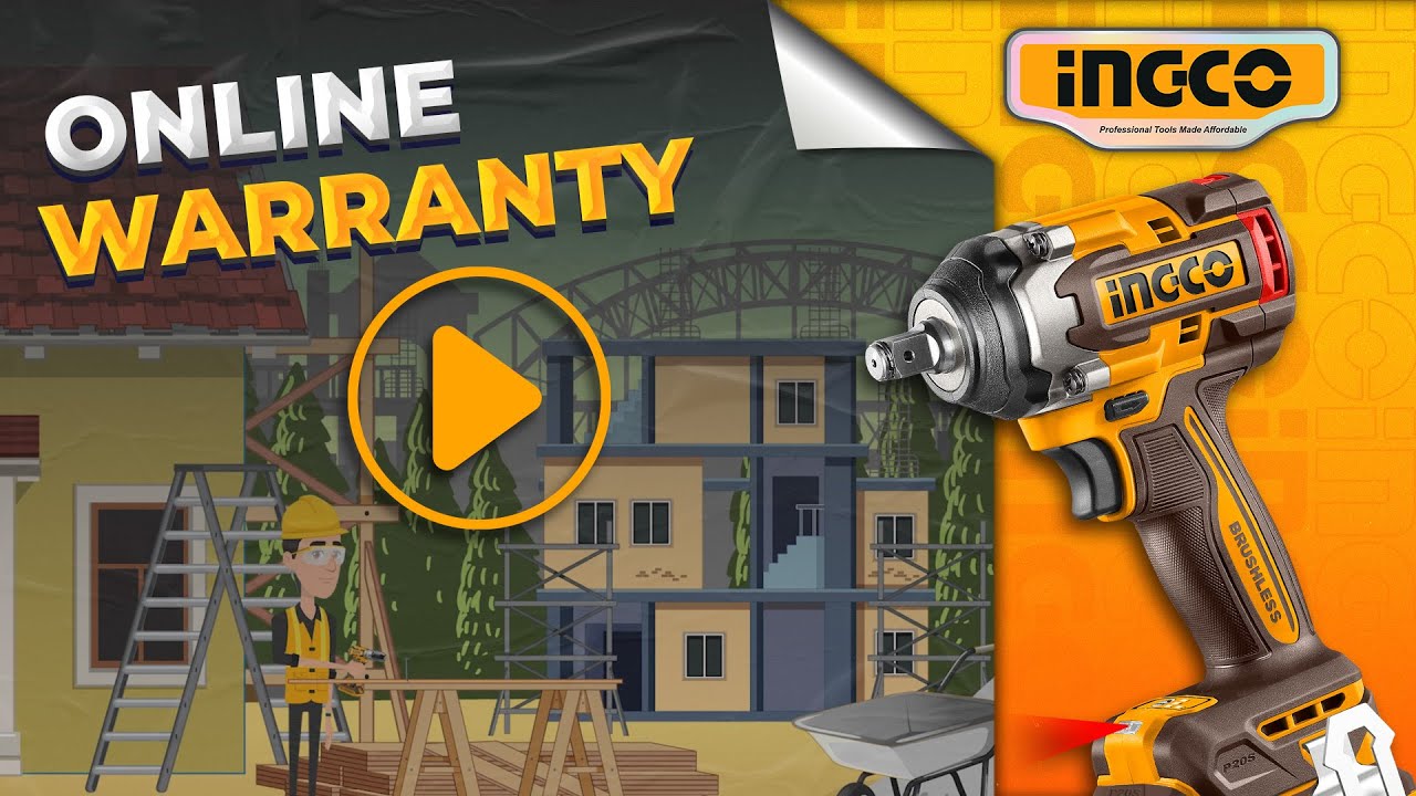 INGCO ONLINE WARRANTY Official Video