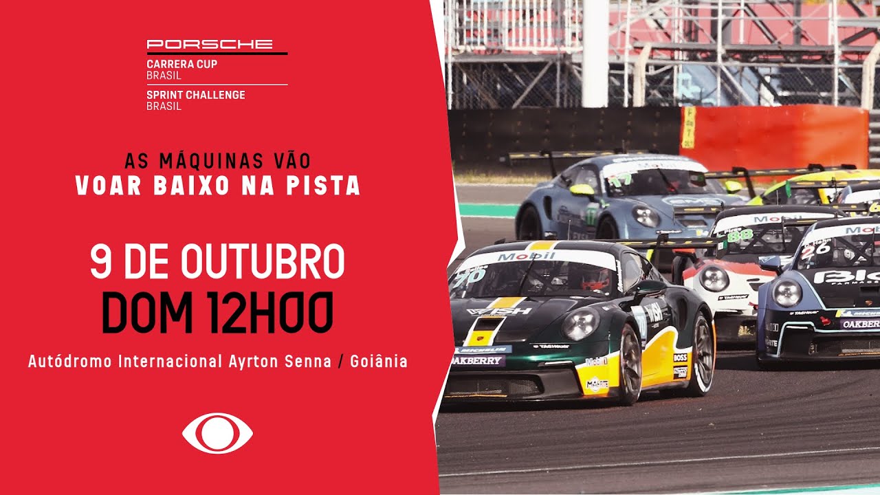 [AO VIVO] PORSCHE CUP C6 BANK SPRINT 2022 – ETAPA DE GOIÂNIA/GO | 09/10/2022