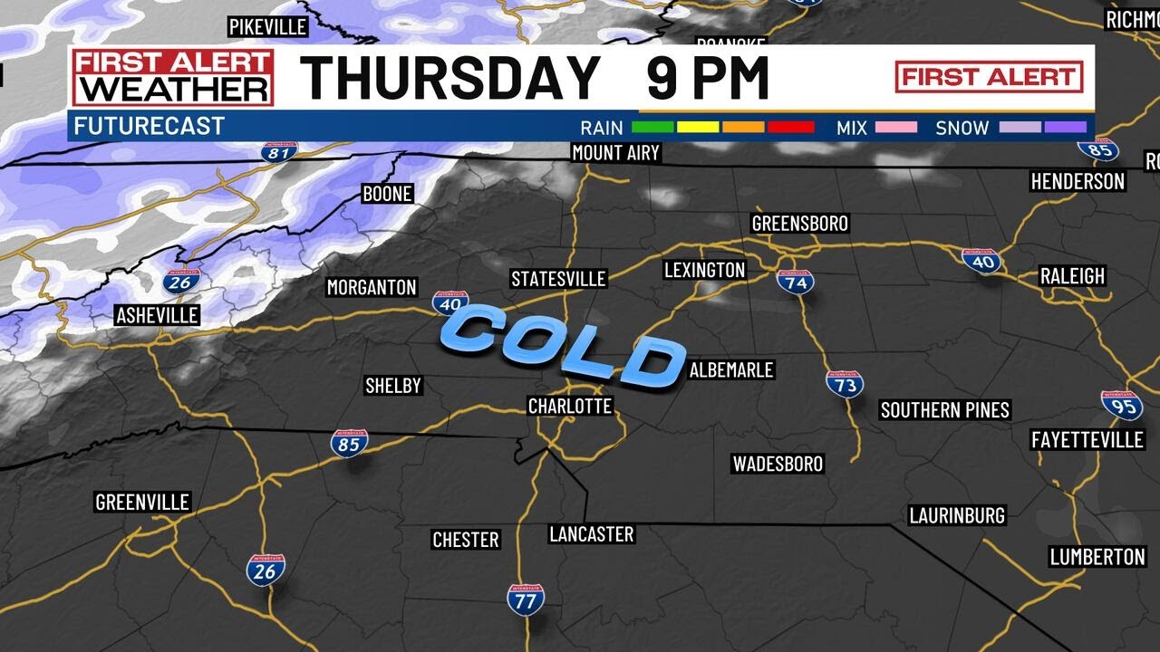 First Alert remains in place for cold, windy Thursday - YouTube