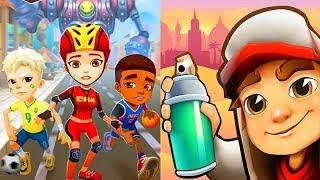 BUS and SUBWAY SURFERS! screenshot 1